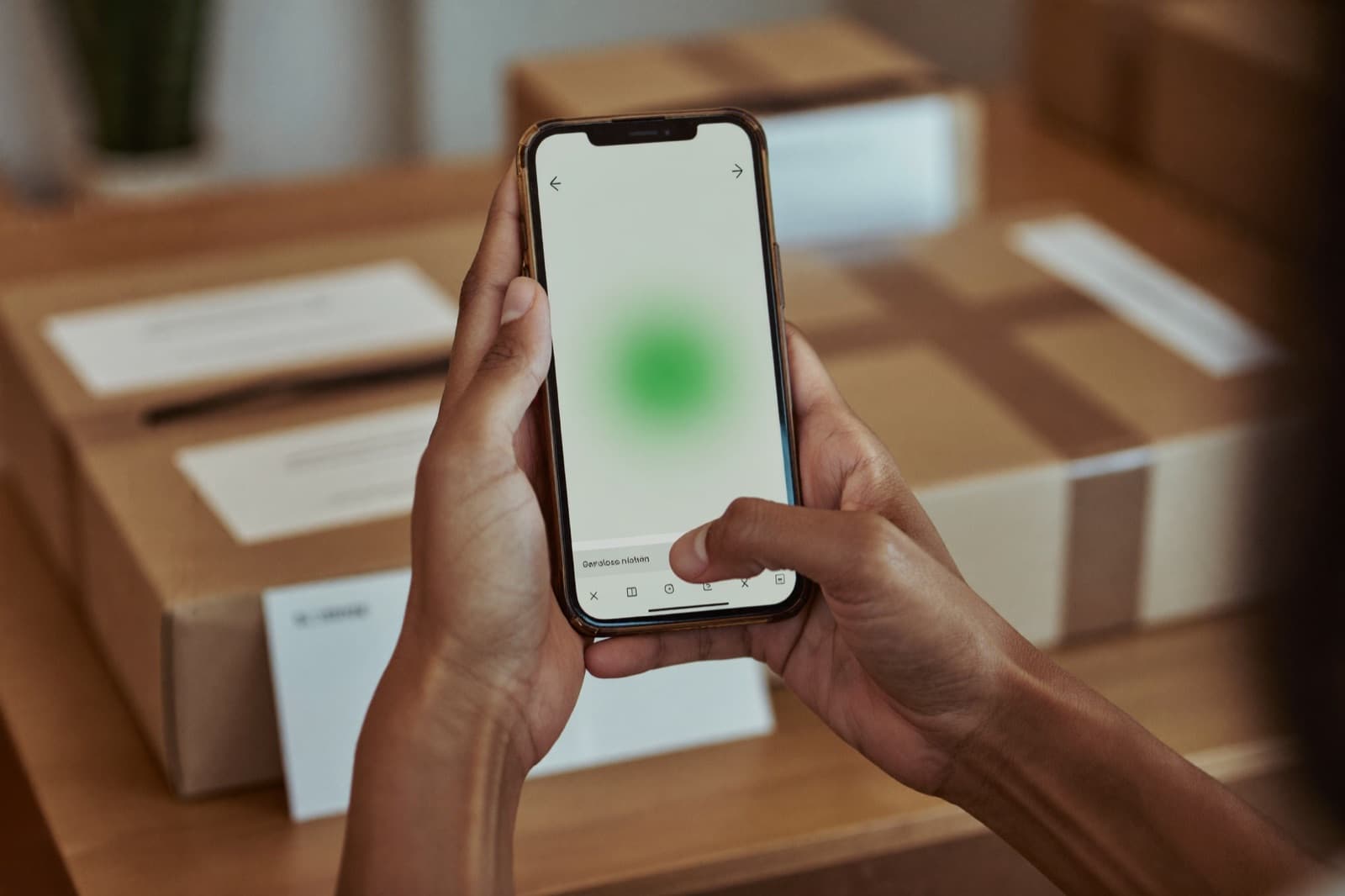 Taking the first payment